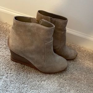 BP Wedge Suede Booties